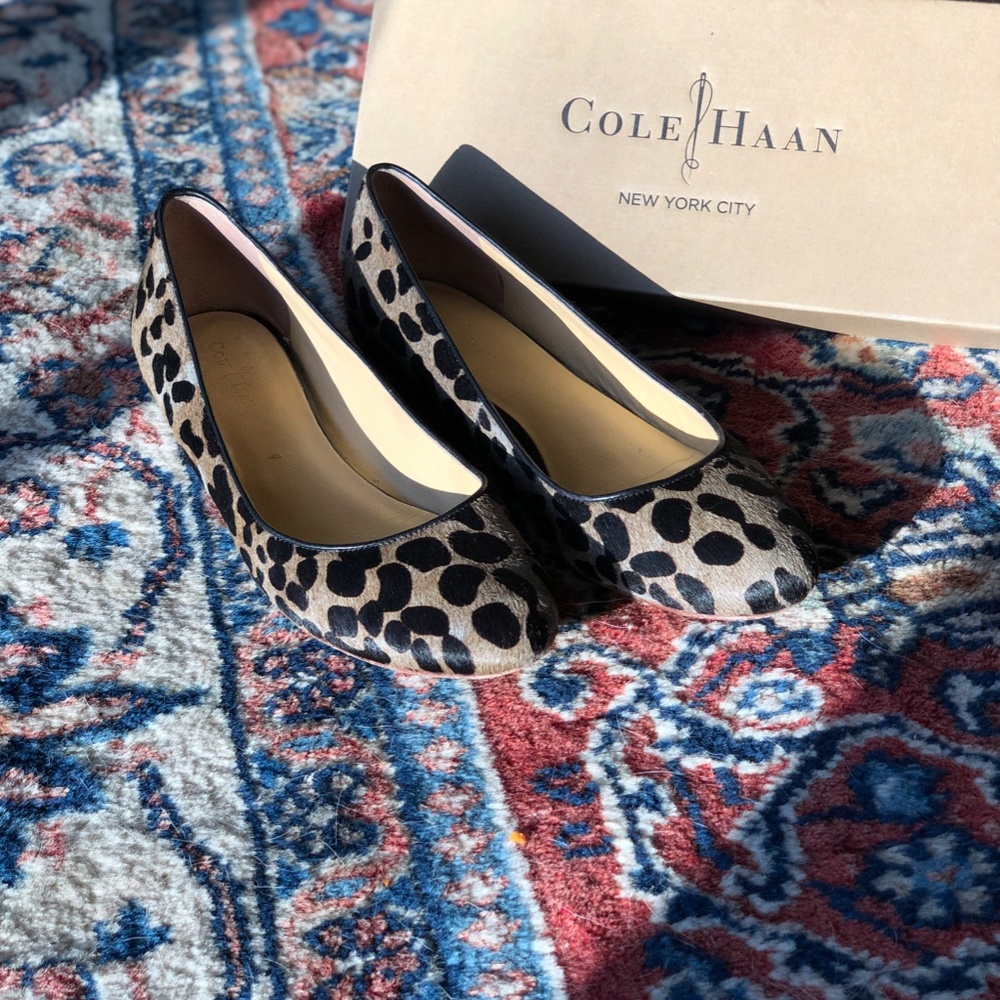 Cole Haan | Astoria Ocelot Ballet Flat sz 8.5